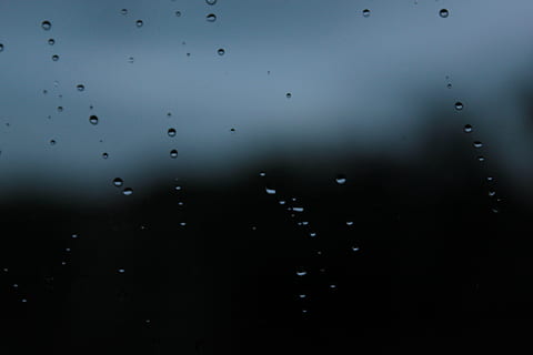 clear glass panel, dark, water, drops, rain, no people, drop, nature, sky, backgrounds, wet, transparent, indoors, window, full frame, night, star - space, bubble, abstract, close-up, raindrop, 5K, CC0, public domain, royalty free