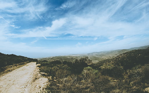 landscape photography, green, trees, mountain range, daytime, nature, scenics, landscape, outdoors, sky, cloud - Sky, summer, blue, no People, day, mountain, beauty in nature, scenics - nature, tranquility, tranquil scene, plant, non-urban scene, environment, tree, idyllic, sunlight, remote, land, 5K, CC0, public domain, royalty free