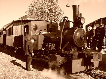 tren, Arganda, buhar, taşımacılık, ulaşım modu, raylı ulaşım, tren - araç, buharlı tren, doğa, lokomotif, gökyüzü, gün, kara taşıtı, açık havada, sabit, duman - fiziksel yapı, demiryolu yolu, Güneş ışığı, ağaç, Izlemek, toplu taşıma, Antik, 1080P, CC0, kamu malı, telif ücretsiz