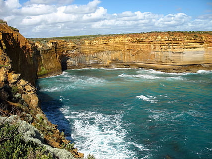 Melbourne, flott vei, hav, sjø, flott, vei, hav, Seascape, himmel, vann, bølge, kyst, marine, kystlinje, scenisk, utendørs, natur, miljø, seaside, sky - himmel, rock-objekt, elv, scenics, stein, naturskjønnhet - natur, skjønnhet i naturen, bergformasjon, fast, klippe, land, dag, rolig scene, idylliske, ro, ikke-urbane scene, ingen folk, erodert, dannelse, steinete kystlinje, 1080P, CC0, offentlig domene, opphavsrett gratis