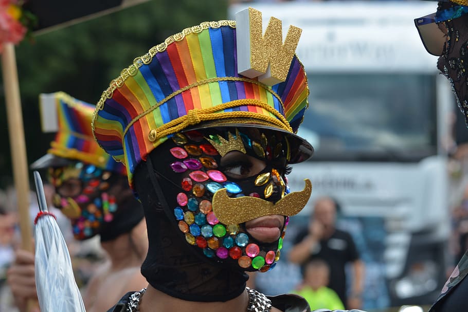 umano, uomo, csd, giorno della via dei christopher, parata, amburgo, dimostrazione, orgoglio, multicolore, arte e artigianato, creatività, concentrarsi sulle conoscenze acquisite, giorno, cappello, capi di abbigliamento, rappresentazione, cultura artistica e intrattenimento, rappresentazione umana, persone reali, persone accessorie, persone, stili di vita, all'aperto, avvicinamento, celebrazione, copricapo, carnevale - evento di celebrazione, 5K