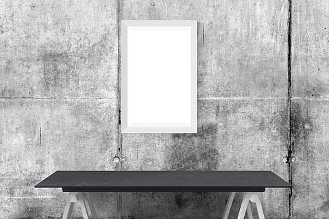 rectangulaire, blanc, cadre photo, mur, affiche, maquette, intérieur, Cadre, moquer, Galerie, Toile, réaliste, construction de murs, architecture, personne, structure construite, bois - matériau, vide, à l'intérieur, espace de copie, journée, siège, la fenêtre, absence, table, forme, Forme géométrique, rectangle, bâtiment, conception, 5K, CC0, domaine public, libre de droits