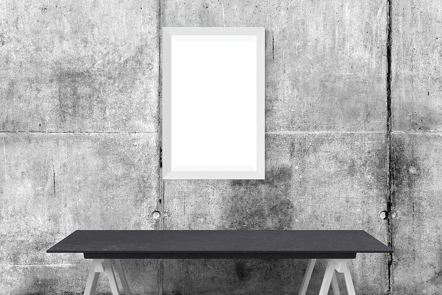 rectangular, blanc, marc de fotos, paret, pòster, maqueta, interior, marc, burla, galeria, tela, realista, funció de construcció de parets, arquitectura, cap gent, estructura construïda, material de fusta, buit, a l'interior, còpia espai, dia, seient, finestra, absència, taula, forma, forma geomètrica, rectangle, edifici, disseny, en blanc, 5K