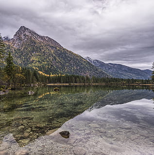 fotografování, hora, pryč, tělo, voda, hintersee, zrcadlení, odraz, jezero, berchtesgaden, bavaria, ramsau, krajina, horní Bavorsko, Příroda, národní park berchtesgaden, nálada, vod, vysokohorský, odpočinek, hory, stromy, les, odrazy, nebe, u jezera, národní park, banka, idyla, idylický, mrak - nebe, krása v přírodě, klid, klidné scény, scenics - příroda, den, pohoří, nikdo, mimoměstské scény, rostlina, strom, venku, horský vrchol, 8K, CC0, veřejná doména, bez autorských práv