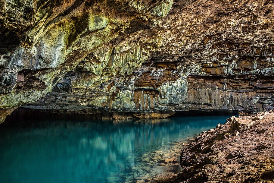 cos, aigua, endins, cova, Spelunk, escena, caverna, subterrani, rock, formació de roca, rock - object, sòlid, bellesa a la natura, geologia, tranquil·litat, cap gent, naturalesa, geografia física, escena no urbana, escena tranquil·la, dia, escenics - natura, estalactita, a l'aire lliure, idíl·lic, erosionat, formació, 5K