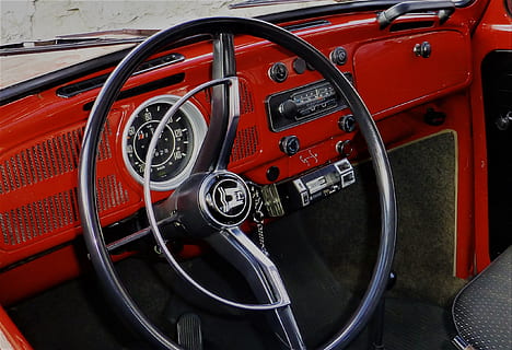 volan, interior, auto, tablou de bord, clasic, Control, PKW, vehicul, vechi, panou de instrumente, carlingă, accesorii, Speedo, mașină veche, Autoradio, corn, compartimentul torpedoului, vw, volkswagen, gândac, nostalgie, ușor de înțepat, vitezometru ac, roșu, mașină, transport, nici o persoana, ecartament, mijloc de transport, vehiculul terestru, vehicul cu motor, panou de control, interiorul vehiculului, vitezometru, interiorul mașinii, metal, a închide, mașină de epocă, zi, roată, stil retro, 1080P, CC0, domeniu public, fără drepturi de autor