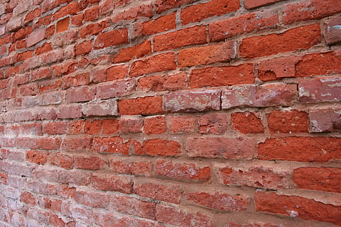mattone, parete, pietra, struttura, modello, muratura, muro di mattoni, sfondi, strutturato, architettura, caratteristica della parete, rosso, fotogramma intero, struttura costruita, nessuno, materiale da costruzione, Marrone, all'aperto, giorno, intemperie, ripetizione, esterno dell'edificio, copia spazio, cemento, effetto strutturato, calcestruzzo, 2K, CC0, dominio pubblico, privo di copyright