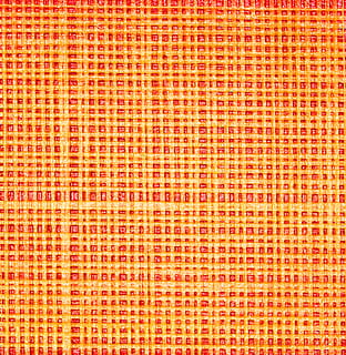 quadrícula, xarxa, fons, textura, marc complet, patró, vermell, color taronja, primer pla, tèxtil, cap gent, disseny, funció de construcció de parets, color vibrant, a l'interior, teixit, groc, art i artesania, paret, material, fil, repetició, efecte texturat, en blanc, 2K, CC0, domini públic, lliure de regalies