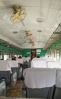 myanmar, train, first, class, fans, indoors, no People, modern, window, seat, ceiling, lighting equipment, absence, furniture, restaurant, hanging, chair, table, illuminated, business, empty, day, vehicle interior, domestic room, architecture, white color, luxury, 2K, CC0, public domain, royalty free