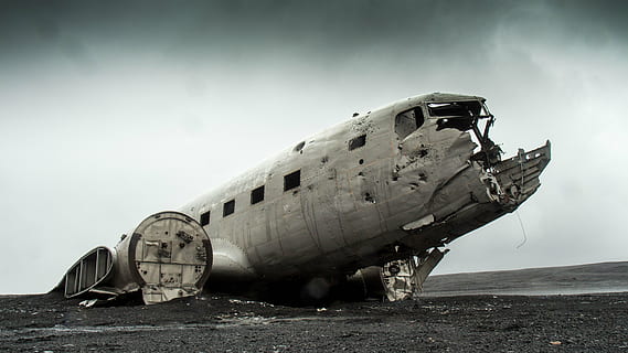 wreck plane, digital, wallpaper, airplane, wrecked, plane, aircraft, crash, disaster, catastrophe, aviation, broken, destruction, old, metal, damage, lost, remains, skeleton, deteriorated, transportation, wreck, abandoned, air vehicle, mode of transportation, nature, sky, land, damaged, accidents and disasters, history, no people, ruined, day, travel, outdoors, aerospace industry, navy, 5K, CC0, public domain, royalty free