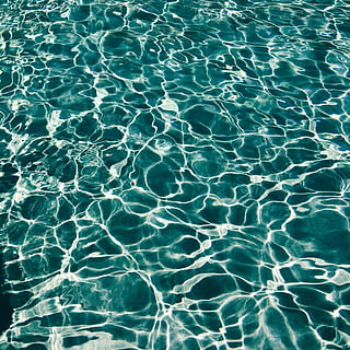 green, body, water, white, pattern, texture, backgrounds, full frame, swimming pool, rippled, water surface, abstract, no people, summer, outdoors, pool, nature, waterfront, day, blue, sunlight, tranquility, natural pattern, high angle view, reflection, sea, turquoise colored, clean, purity, 1080P