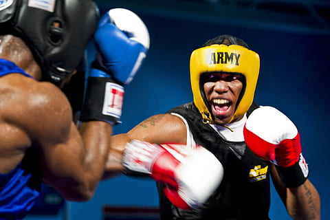 man, punch, another, boxers, boxing, fight, fighting, sport, sports, competition, close-up, rough, bout, gloves, ring, athlete, sportsman, adult, competitive sport, men, strength, sports race, determination, headwear, exercising, boxing glove, boxing - sport, helmet, clothing, aggression, people, punching, 2K, CC0, public domain, royalty free
