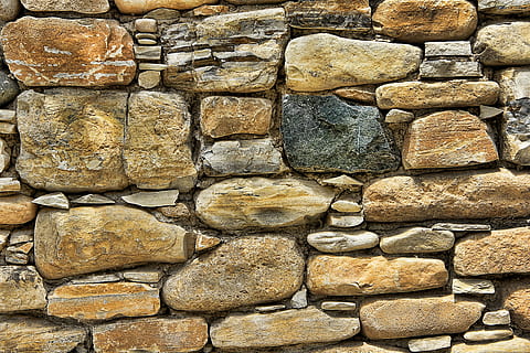 paret de pedra marró, paret, textura, pedra, estructura, fons, gris, patró, edifici, bricked, façana, paret de pedra, marc complet, sòlid, cap gent, funció de construcció de parets, arquitectura, estructura construïda, pedra - objecte, material de pedra, gran grup d'objectes, vell, dia, maó, història, aspre, el passat, a l'aire lliure, 5K, CC0, domini públic, lliure de regalies