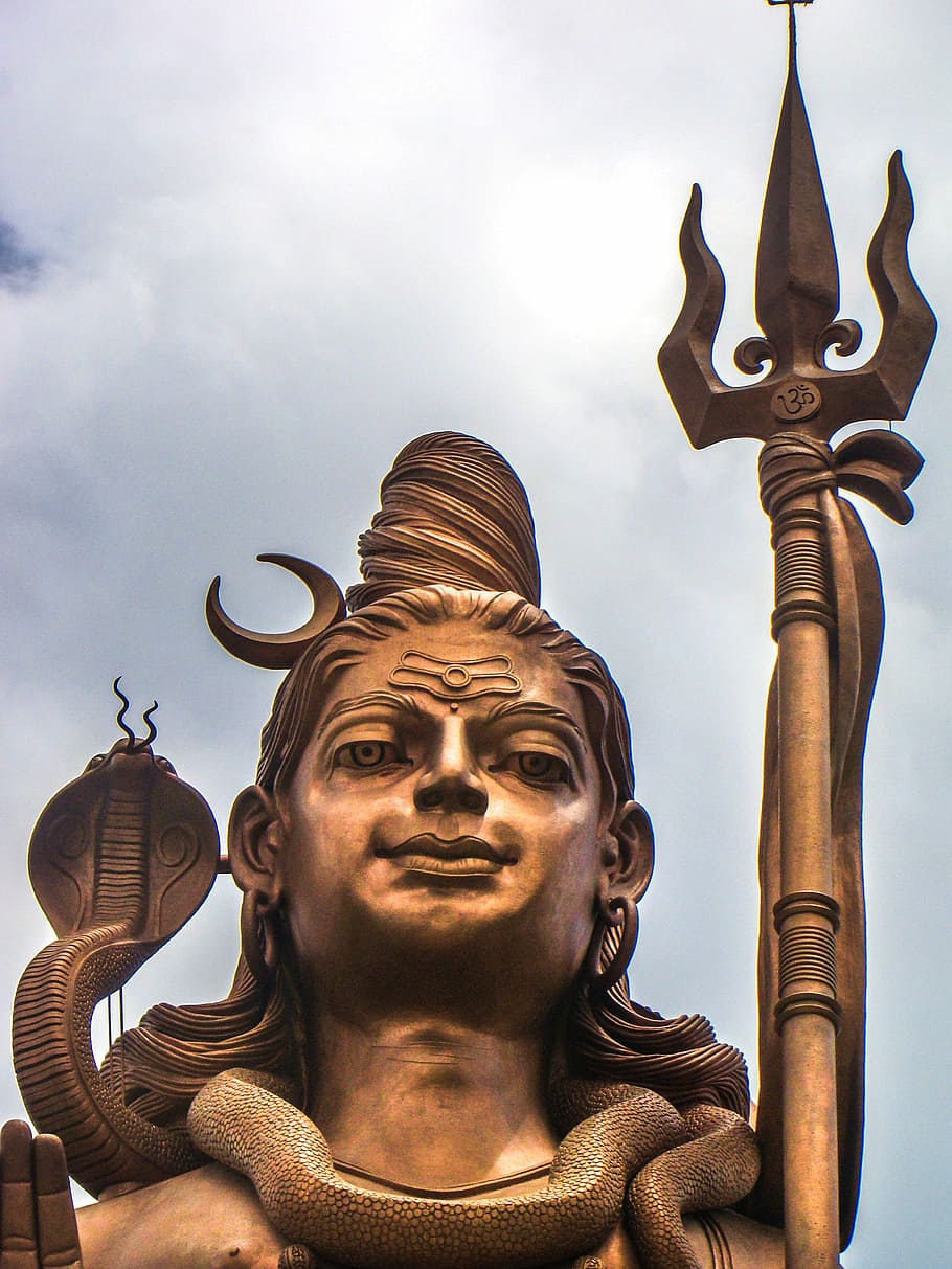 patung dewa shiva, siang hari, agama, awan, patung, langit, Nepal, seni dan kerajinan, perwakilan, representasi manusia, kreativitas, tampilan sudut rendah, Arsitektur, awan - langit, hari, kerajinan, keserupaan pria, tidak ada orang, alam, merapatkan, rupa perempuan, tujuan wisata, ukiran - produk kerajinan, hiasan, 2K