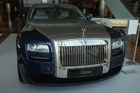 niebieski, szary, pojazd, samochód, rzuca royce, duch, Model, Royce, rolki, transport, luksus, pojazd lądowy, chrom, krata, pojazd silnikowy, środek transportu, reflektor, w stylu retro, staromodny samochód, bogactwo, wewnątrz, żadnych ludzi, nieruchomy, skupić się na pierwszym planie, metal, dzień, technologia, przedni widok, 4K, CC0, domena publiczna, darmowe zdjęcia