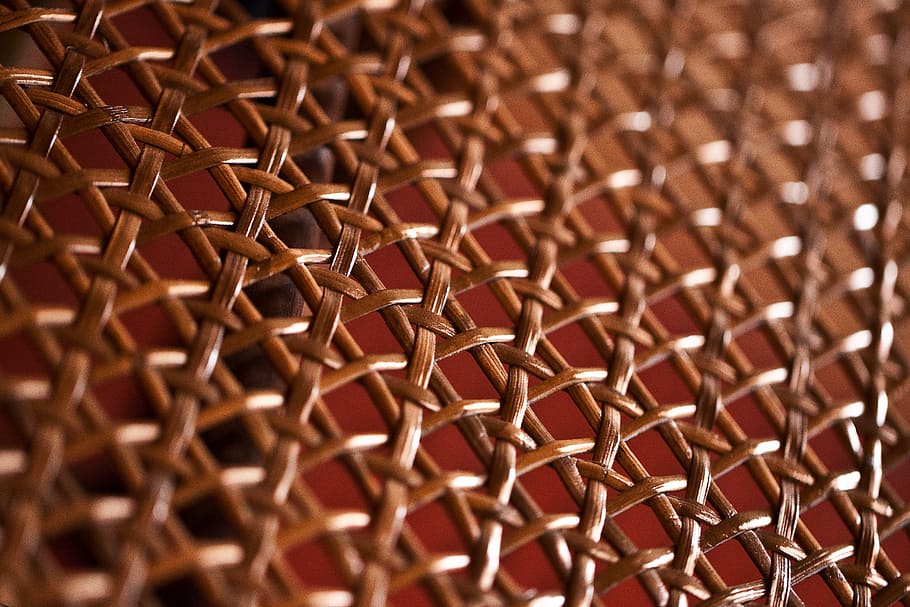 marró, textura de vímet, primer pla, tir, vímet, trena, trena de vímet, producte de vímet, xarxa de vímet, artesania, treballar, l'art de, obra manual, truss, art popular, simetria, model, nitidesa, regularitat, repetibilitat, art, moble, element, el rerefons, fons, metall, patró, marc complet, cap gent, resum, acer, textura, macro, aliatge, hexàgon, tecnologia, repetició, forma, a l'interior, agut, enfocament selectiu, indústria, agressió, color plata, efecte texturat, indústria del metall, 5K