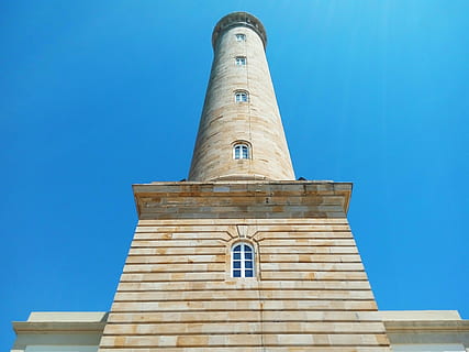 far, torre, chipiona, espanya, navegació, arquitectura, cel, vista d’angle baix, estructura construïda, exterior de l'edifici, cel clar, blau, cap gent, edifici, naturalesa, història, dia, el passat, alta - alta, a l'aire lliure, llum solar, lloc de culte, religió, destinacions de viatge, fletxa, 1080P, CC0, domini públic, lliure de regalies