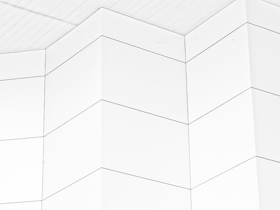 paret, blanc, resum, geomètric, rajola, fons, pur, subtil, patró, marc complet, forma geomètrica, forma, cap gent, disseny, a l'interior, sòls, forma quadrada, arquitectura, funció de construcció de parets, primer pla, Color blanc, repetició, estructura construïda, cantonada, simetria, hexàgon, sostre, sòl de rajoles, angle, 2K