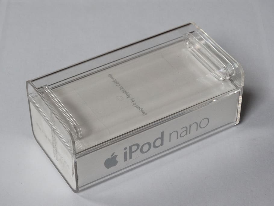 Caixa, plàstic, ipod, blanc, text, a l'interior, primer pla, guió occidental, tir de l'estudi, comunicació, natura morta, fons blanc, cap gent, contenidor, transparent, vista d’angle alt, vidre - material, salut i medicina, menjar i beguda, negocis, caixa-contenidor, paper, 2K