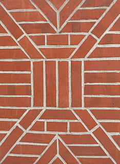 brick, clinker, pattern, hauswand, facade, structure, wall, rectangle, square, symmetry, background, bricks, bricked, truss, historically, brick wall, full frame, backgrounds, red, no people, flooring, tile, day, design, architecture, built structure, high angle view, wall - building feature, brown, textured, close-up, tiled floor, repetition, outdoors, 2K, CC0, public domain, royalty free