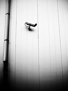 cámara de seguridad negra, cámara, sistema de seguridad, cámara de seguridad, cctv, en blanco y negro, espía, nsa, seguridad, metal, nadie, modelo, de cerca, la seguridad, estructura construida, copia espacio, adentro, puerta, material de madera, proteccion, arquitectura, Entrada, día, encargarse de, vista de ángulo bajo, naturaleza muerta, antecedentes, color plateado, 2K, CC0, dominio público, libre de derechos