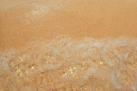Hintergründe, Sand, Gold, Gelb, farbig, goldfarben, keine Leute, texturiert, abstrakt, Muster, Vollbild, abstrakte Hintergründe, Natur, draußen, Tag, Nahansicht, braun, Land, Strand, Beige, Schmutz, Wasser, orange Farbe, Struktureffekt, 1080P, CC0, gemeinfrei, lizenzfrei