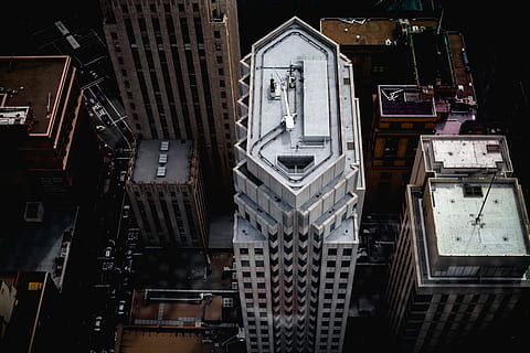 aerian, fotografie, clădiri înalte în creștere, fotografie aeriene, înalt, în creștere, clădiri, scenă urbană, orașul din New York, arhitectură, oraș, exteriorul clădirii, Manhattan - orașul din New York, construită, nici o persoana, industrie, în interior, complexitate, zi, industria metalurgică, clădire, noapte, înalt - înalt, mașini, metal, în aer liber, vedere unghiulară joasă, destinații de călătorie, zonă rezidențială, exteriorul clădirii de birouri, natură, 5K, CC0, domeniu public, fără drepturi de autor