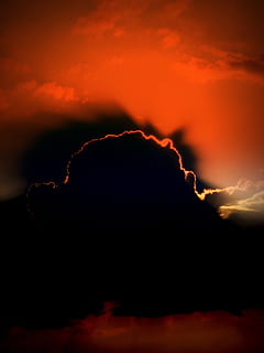 solnedgang, sol, Sky, Brann, om kvelden, sky - himmel, himmel, ingen folk, natur, natt, varme - temperatur, skjønnhet i naturen, fjell, glødende, lava, utendørs, oransje farge, ro, naturskjønnhet - natur, geologi, rolig scene, kraft i naturen, makt, dramatisk himmel, 2K, CC0, offentlig domene, opphavsrett gratis