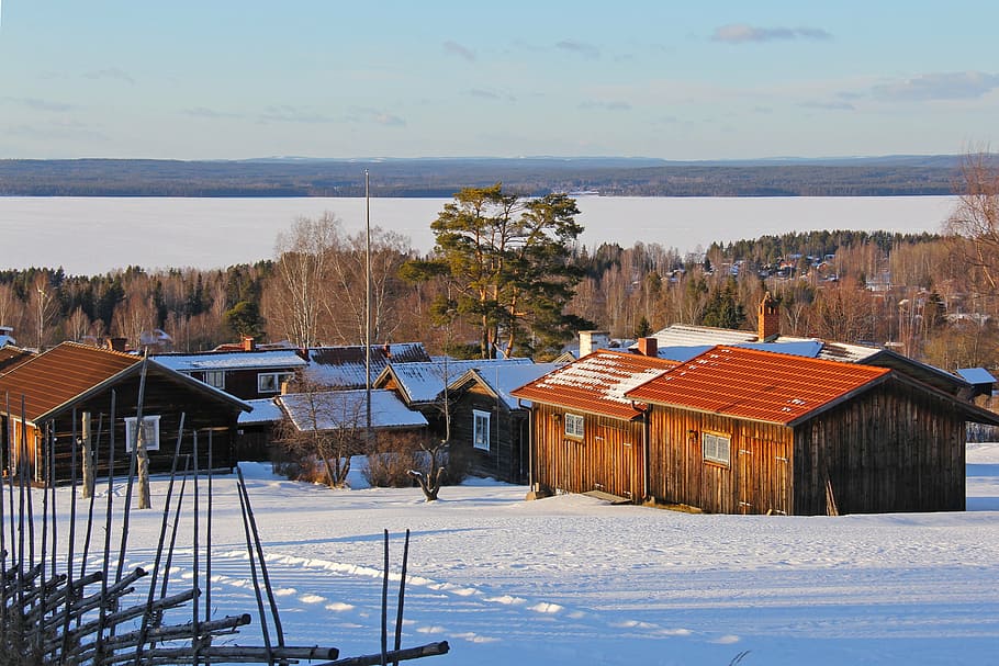 neu, hivern, fred, bonic, vermell, tradicional, fusta, casa de camp, suec, camp, casa, blanc, encantador, únic, dalarna, tallberg, suècia, europa, escandinavia, viatjar, turisme, blau, cel, vacances, escènic, temperatura de fred, exterior de l'edifici, estructura construïda, temps, naturalesa, escenics, a l'aire lliure, arquitectura, edifici, arbre, dia, cap gent, planta, bellesa a la natura, medi ambient, escenics - natura, cobertura, paisatge, 2K