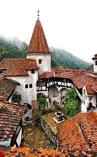 cancellato, sbagliato, una schifezza, architettura, tetto, tegola, culture, vecchio, storia, Europa, antico, esterno dell'edificio, cittadina, all'aperto, posto famoso, struttura costruita, viaggio, Casa, nessuno, costruzione, religione, credenza, luogo di culto, cielo, spiritualità, montagna, natura, giorno, cielo sereno, pianta, albero, 2K, CC0, dominio pubblico, privo di copyright