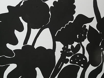 tegning, træ, Skov, vægmaleri, sort og hvid, abstrakt, kunst, plante, mønster, ingen mennesker, indendørs, sort farve, tæt på, Kunst og håndværk, design, murbygningsfunktion, dyr repræsentation, kreativitet, baggrunde, fuld ramme, tekstureret, repræsentation, dag, natur, maling, arkitektur, sort, 2K, CC0, offentligt domæne, royaltyfrie