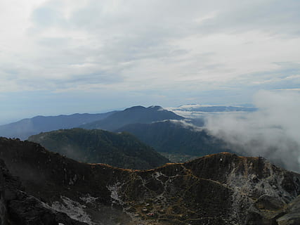 summit-uri de la summit, cețos, Muntii, albastru, cer, Munte, peisaj, nor, aburi, ceaţă, nor - cer, scenice - natura, frumusețe în natură, de munte, o scenă liniștită, liniște, scenă non-urbană, mediu inconjurator, natură, la distanta, nici o persoana, idilic, zi, geografie fizica, geologie, în aer liber, varf de munte, formare, 5K, CC0, domeniu public, fără drepturi de autor