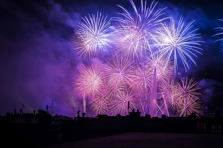 siluet, binalar, mor, pembe, havai fişek gösterisi, manzara fotoğrafçılığı, havai fişek, flaş, patlama, gece, karanlık, duman, jet, Su, uzun pozlama, feu d'artifice, Fête du Lac, göl, metres, genève, Etkinlik, kutlama, aydınlatılmış, hareket, patlayan, sanat kültürü ve eğlence, havai fişek - insan yapımı nesne, gökyüzü, insansız, mimari, dış yapı, düşük açılı görünüş, yapılı yapı, Yılbaşı gecesi, çok renkli, açık havada, eğlence etkinliği, 5K