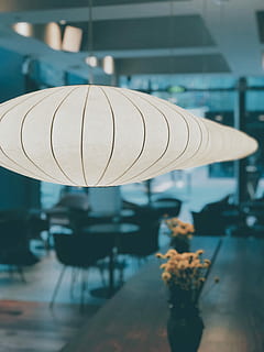lanternas de luz, seletivo, foco, branco, lâmpada pingente de lanterna de papel, lanterna, construção, restaurante, focar em primeiro plano, dentro de casa, ninguém, fechar-se, mesa, assento, equipamento de iluminação, iluminado, dia, pavimento, ausência, o negócio, cadeira, café, em uma sequência, protecção, reflexão, metal, teto, lâmpada elétrica, 2K, CC0, domínio público, royalty free