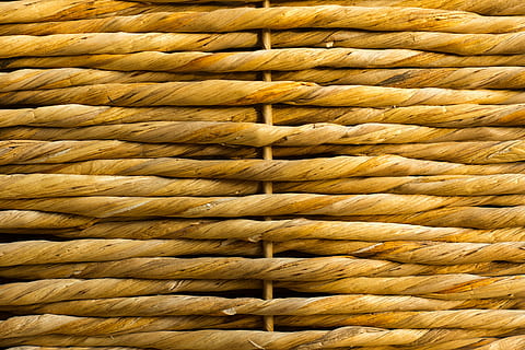 fundal, textură, banană, tresă, model, structura, frunze de bananier, cadru complet, fundaluri, texturată, a închide, nici o persoana, maro, galben, frânghie, creativitate, proiecta, repetiţie, împletit, artă și sculptură, textil, putere, în interior, ambarcațiune, zi, grup mare de obiecte, interconectate, 5K, CC0, domeniu public, fără drepturi de autor