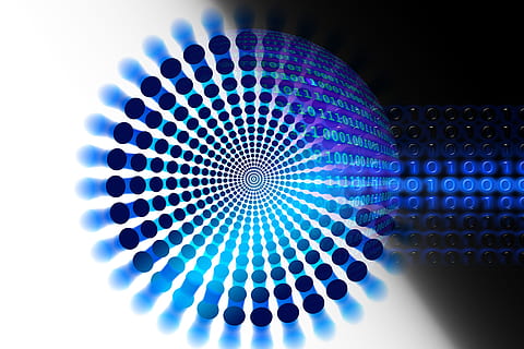 blå, lampor, vit, bakgrund, data, dator, internet, uppkopplad, www, null, ett, information, elektronisk, elektronik, digitalisering, digital, surfa, dataset, ord, dataflygning, databas, massendaten, samla, utvärdera, datavolym, datalagring, marknadsundersökning, uppgifter, databehandling, komplex, datainsamling, cirkel, geometrisk form, form, mönster, teknologi, studio skott, abstrakt, design, förbindelse, lila, inget folk, multi färgad, inomhus, komplexitet, skinande, upplyst, sfär, livlig färg, kreativitet, svart bakgrund, 8K, CC0, offentligt domän, royaltyfria