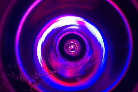 glowing abstract image, abstract, image, textures, backgrounds, circle, blue, multi Colored, purple, human body part, close-up, futuristic, indoors, eyesight, shape, no people, geometric shape, technology, illuminated, spiral, pattern, full frame, motion, light - natural phenomenon, nature, concentric, 4K, CC0, public domain, royalty free