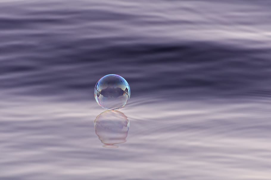 foto, bombolla, aigua, naturalesa, reflexió, humit, h2o, flotant, bombolla de sabó, oceà, mar, núvol - cel, cap gent, transparent, a l'aire, vulnerabilitat, esfera, fragilitat, cel, dia, davant del mar, bellesa a la natura, a l'aire lliure, primer pla, puresa, lleuger, flotant a l'aigua, 4K
