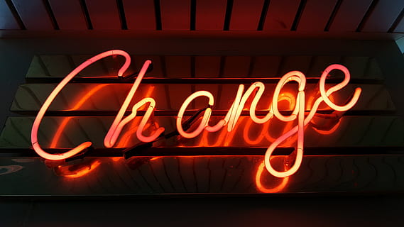 ændre neonlysskiltning, tæt, Foto, rød, tæt på, lave om, skiltning, neonlys, skilt, belyst, neon, tekst, meddelelse, åben tegn, vestlige script, nat, ingen mennesker, glødende, belysningsudstyr, butik, mad og drikke, kommercielt tegn, forretning, åben, lys - naturligt fænomen, indendørs, natteliv, ortografisk symbol, butikskilt, forbrugerisme, 5K, CC0, offentligt domæne, royaltyfrie