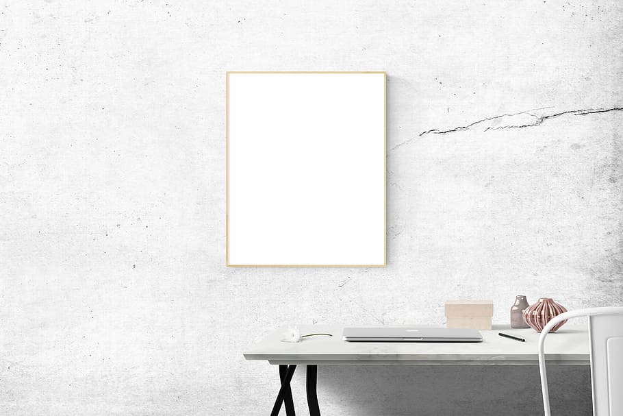 rechteckig, Weiß, Wand Dekoration, die Architektur, leer, Box, sauber, Computer, zeitgemäß, leeren, Blume, Möbel, drinnen, Innenarchitektur, Laptop, Stift, Bilderrahmen, Poster, Tabelle, Vase, Jahrgang, Wand, kopieren sie platz, weiße Farbe, Künstlerleinwand, Hintergründe, altmodisch, Wohnraum, Geschäft, Papier-, Wandbau - Funktion, keine Leute, Technologie, Rahmen, Büro, Sitz, Schreibtisch, Tafel, Abwesenheit, 5K