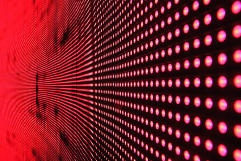 red digital led, structure, light, led, movement, color, red, abstract, indirect lighting, background, pattern, texture, screen background, colorful, light source, background image, modern, bright, wall, lights, backgrounds, spotted, technology, full frame, no people, lighting equipment, textured, illuminated, industry, electronics industry, close-up, device screen, communication, in a row, glowing, diminishing perspective, light - natural phenomenon, purple, nightlife, textured effect, 4K, CC0, public domain, royalty free