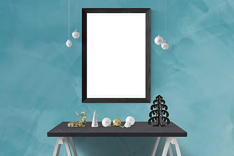 rettangolare, specchio a muro, nero, di legno, telaio, manifesto, parete, modello, interno, finto, galleria, tela, realistico, tavolo, nessuno, in casa, tavola, copia spazio, lavagna, cornice, blu, tecnologia, Colore bianco, attrezzatura per l'illuminazione, natura, ufficio, ricchezza, attività commerciale, assenza, vuoto, moderno, sedia, 5K, CC0, dominio pubblico, privo di copyright
