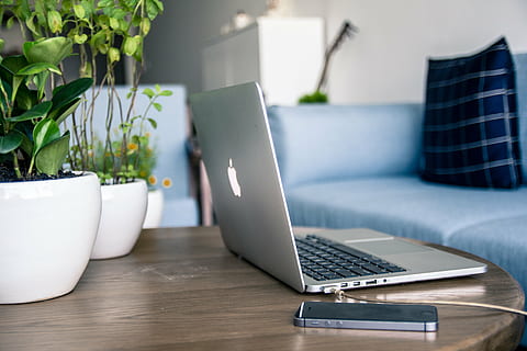 silver macbook, proffs, bredvid, rymden, grå, iphone 5, 5s, brun, trä-, tabell, flap, silver-, iphone, s, bärbar dator, dator, teknologi, smartphone, mobiltelefon, mobil, växter, kastruller, soffa, dekor, Hem, hus, kontor, arbete, företag, trådlös teknik, inomhus, dag, vardagsrum, inget folk, växt, möbel, inhemska rum, förbindelse, heminredning, kommunikation, krukväxt, natur, inhemska livet, internet, modern, kaffe bord, mysigt, porslin, 5K, CC0, offentligt domän, royaltyfria