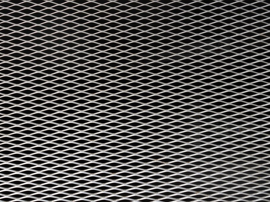 quadrícula, full, dibuixat, metall, regularment, patró, fons, textura, marc complet, resum, cap gent, primer pla, repetició, embolic de cables, a l'interior, acer, gris, aliatge, disseny, cable, tecnologia, protecció, seguretat, color plata, efecte texturat, 4K