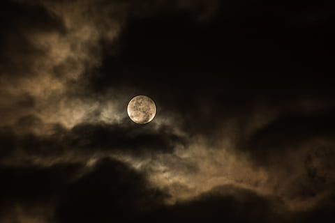 ple, lluna, envoltat, negre, núvols, blanc, ennuvolat, cel, fosc, nit, rodó, cercle, astronomia, escenics, núvol - cel, espai, Lluna planetària, superfície de la lluna, exploració espacial, lluna plena, cap gent, cel dramàtic, naturalesa, bellesa a la natura, vista d’angle baix, escenics - natura, llum de la lluna, a l'aire lliure, forma, tranquil·litat, astrologia, eclipsi, 4K, CC0, domini públic, lliure de regalies