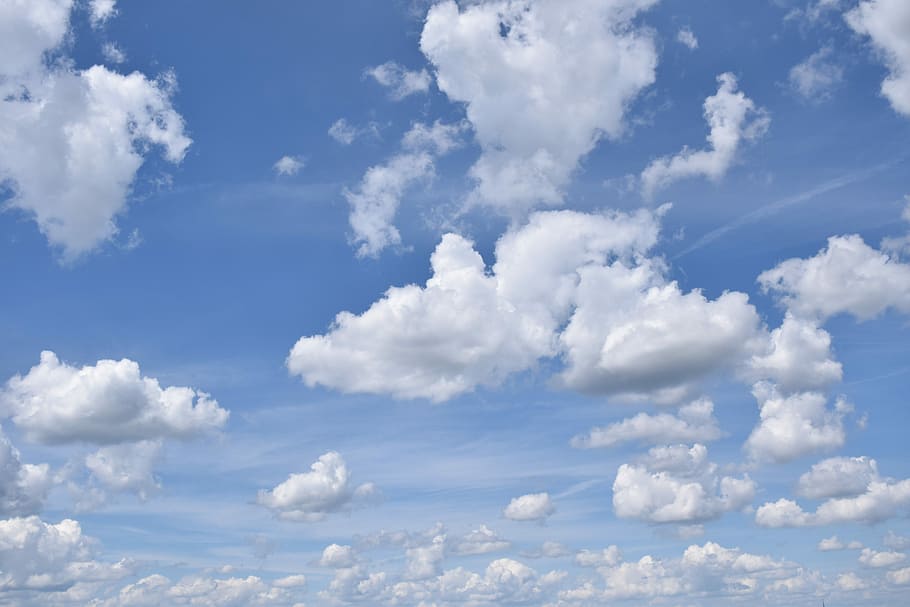 nuvole, cielo blu, bianca, cielo, blu, lanoso, romantico, arioso, inferno, natura, tempo metereologico, nuvola - cielo, giorno, aria, all'aperto, Cloudscape, cumulo, estate, sfondi, stratosfera, soffice, Paesaggi, meteorologia, clima, spazio, nuvoloso, Paradiso, bellezza nella natura, nessuno, scenics - natura, Colore bianco, la tranquillità, idilliaco, scena tranquilla, atmosfera, Inquadratura dal basso, vento, morbidezza, pulito, 5K
