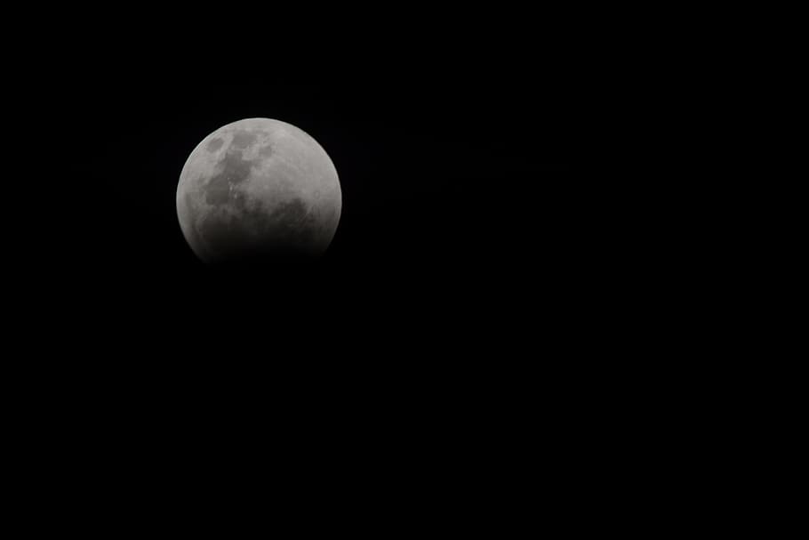 Eclipse de Luna, cielo nocturno, Luna, eclipse, noche, cielo, astronomía, superficie lunar, oscuro, espacio, nadie, belleza en la naturaleza, luna planetaria, paisajes - naturaleza, naturaleza, copia espacio, escena tranquila, tranquilidad, vista de ángulo bajo, idílico, Luna llena, exploración espacial, fenomeno natural, al aire libre, astrología, fondo negro, espacio y astronomia, luz de la luna, 5K