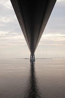 farvann, himmel, vann, sky - himmel, bro, naturskjønnhet - natur, bygget struktur, forbindelse, bro - menneskeskapte struktur, ingen folk, arkitektur, solnedgang, hav, vannkanten, skjønnhet i naturen, transport, natur, tåke, under, 4K, CC0, offentlig domene, opphavsrett gratis