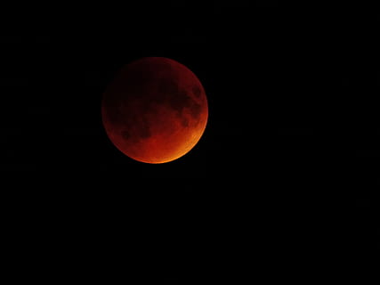 lua, Laranja vermelha, vermelho, laranja, astronomia, superfície da lua, eclipse, majestoso, espaço, noite, céu, beleza na natureza, círculo, fenómeno natural, forma geométrica, cor laranja, lua cheia, lua planetária, forma, tranquilidade, scenics - natureza, copie o espaço, idílico, ninguém, ao ar livre, espaço e astronomia, 4K, CC0, domínio público, royalty free