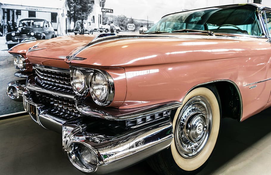 fotografia, marró, cadillac el dorado, oldtimer, Cadillac, automàtic, exòtic, americà, EUA, clàssic, automoció, crom, cotxes, raresa, cuba, rosa, Havana, nostàlgic, vell, luxe, cotxe, estil retro, passat de moda, vehicle terrestre, antiguitat, transport, cotxe d'època, manera de transport, automòbil, metall, faro, estacionari, vermell, ciutat, brillant, arquitectura, dia, carrer, para-xocs, cap gent, color plata, 5K